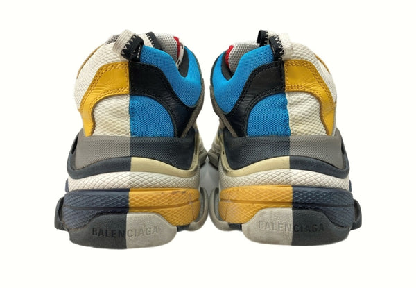 バレンシアガ BALENCIAGA Triple-S Split Trainers トリプル エス スプリット トレーナー トリエス ダット シューズ 43 黄色 青 白 533890 メンズ靴 スニーカー マルチカラー 28.5cm 104-shoes436