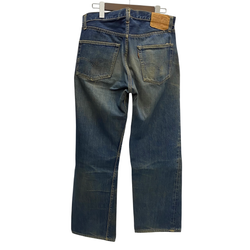 【曜日割引対象外】 ヴィンテージ vintage 60's~ リーバイス Levi's 501 BIG E TYPE S ボタン裏2 Vステッチ デニム ブルー W33 L32サイズ 201MB-844 VB