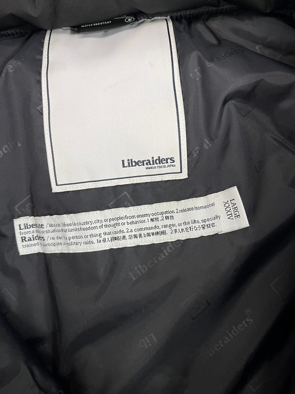 リベレイダース LIBERAIDERS UTILITY VEST II ユーティリティベスト ダウンベスト ベスト ブラック Lサイズ 101MT-5201