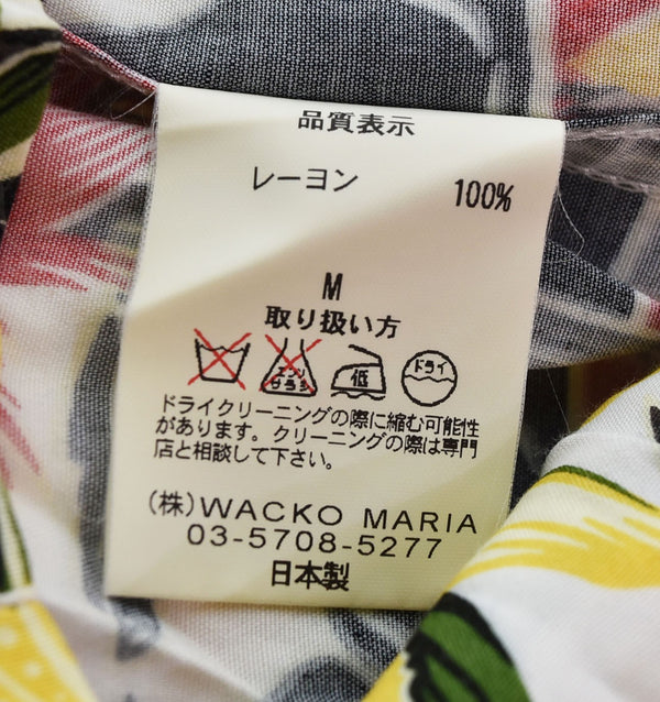 ワコマリア WACKO MARIA bamboo 竹 パンサー柄 アロハ シャツ 13ss 2013 半袖シャツ マルチカラー Mサイズ 103MT-2661