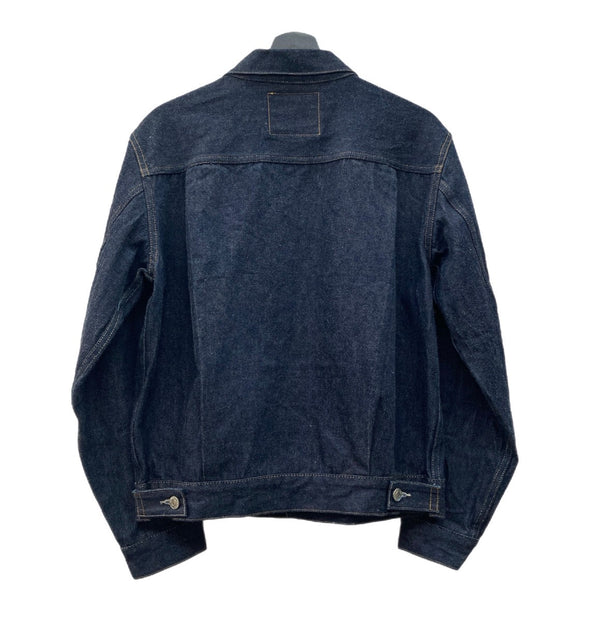 リーバイス Levi's 2nd 507XX LVC VINTAGE CLOTHING 復刻 日本製 デニムジャケット Gジャン 濃紺 70507-0066 サイズ 40 ジャケット 無地 ネイビー 104MT-1666