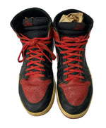 ナイキ NIKE 観賞用 エアジョーダン 1 ハイ "ブレッド" 94年製 Air Jordan 1 High "Bred" (1994) 130207-061 メンズ靴 スニーカー レッド 27.5cmサイズ 201-shoes999