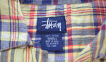 ステューシー STUSSY  90s 紺タグOLD STUSSY チェック 半袖シャツ 半袖シャツ Sサイズ 103MT-2587