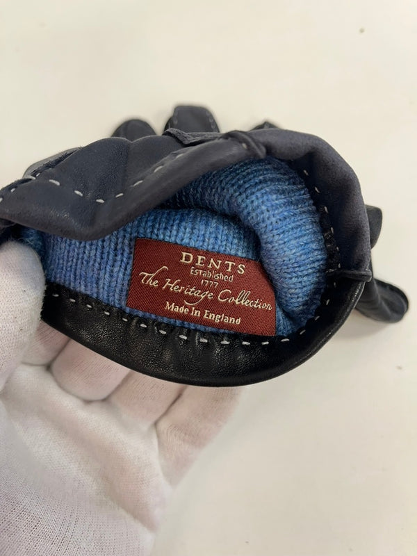 デンツ DENTS 革手袋 レザーグローブ イングランド製 黒  手袋・アームウォーマー メンズ手袋 ブラック 101G-240