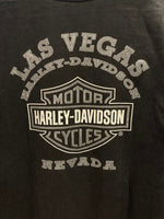 ハーレーダビッドソン Harley-Davidson ロゴ プリントTシャツ 黒 US古着 XL Tシャツ ブラック LLサイズ 101MT-2993