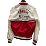 【曜日割引対象外】 ヴィンテージ vintage 80's BELL HELMETS ナイロン レーシングジャケット ジャケット ホワイト 201MT-4210 VB