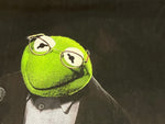 ヴィンテージ vintage 90s 90's Kermit the frog unpigged  Eric Clapton カーミット エリッククラプトン - Tシャツ ブラック フリーサイズ 101MT-3068