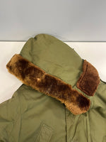 ミリタリー military US ARMY Air Force エアフォース B-2 B2 フライトジャケット  サイズ38 ジャケット カーキ 101MT-4881