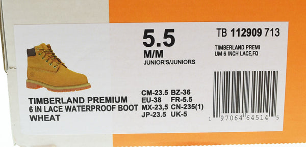 ティンバーランド Timberland 6インチ プレミアム ウォータープルーフ ブーツ TB112909 レディース靴 ブーツ その他 ブラウン 23.5cm 103S-1038