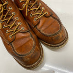 【曜日割引対象外】 レッドウィング RED WING Classic Work 6inch Moc toe Oro-Russet IRISH SETTER 875 メンズ靴 ブーツ ワーク 27.5cmサイズ 201-shoes1587 VB