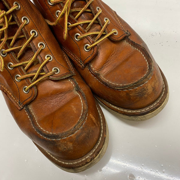 【曜日割引対象外】 レッドウィング RED WING Classic Work 6inch Moc toe Oro-Russet IRISH SETTER 875 メンズ靴 ブーツ ワーク 27.5cmサイズ 201-shoes1587 VB