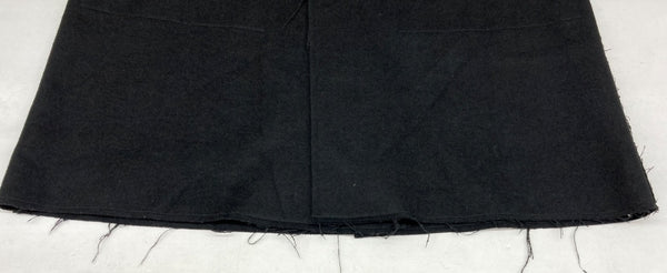 パーバーズ PERVERZE 17AW Double Face Wool Large Coat ダブルフェイス オーバーサイズ ウール ダメージ加工 BLACK 黒 117040110 コート 無地 ブラック フリーサイズ 104LT-123