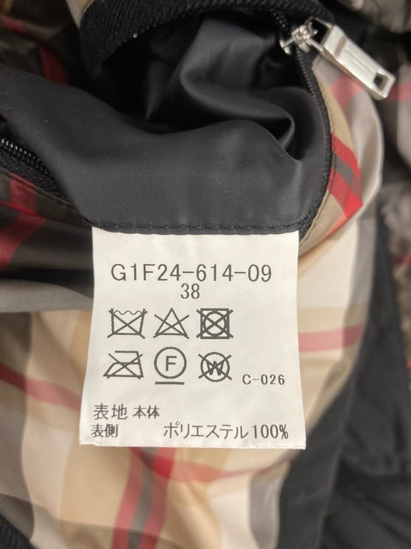 マッキントッシュ Mackintosh 中綿キルティングジャケット 黒 G1F24-614-09 サイズ38 ジャケット ブラック 101MT-3496