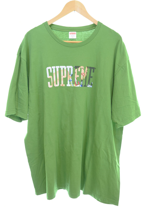 シュプリーム SUPREME 24AW Tera Patrick Tee テラパトリック Ｔシャツ 半袖 カットソー  XXL Tシャツ グリーン 3Lサイズ 103MT-3318