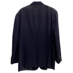 【曜日割引対象外】 ラルフローレン RALPH LAUREN 80's 90's 紺ブレ 金ボタン テーラードジャケット USA製 ジャケット ネイビー 201MT-4492 VB