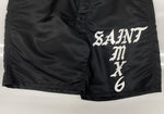 セントマイケル SAINT MICHAEL 23SS SWIMMING SHORT スイミング ショーツ ハーフ ショート パンツ 短パン 黒 ロゴ SM-S23-0000-065 ハーフパンツ ブラック Sサイズ 104MB-406