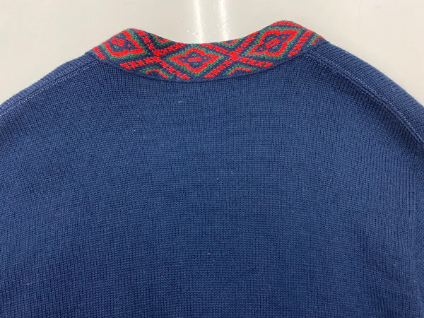 ペンドルトン PENDLETON 70s 70年代 VINTAGE ヴィンテージ USA製 フォークロア 民族柄 紺 カーディガン ネイビー Mサイズ 104MT-1901