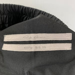 リックオウエンス Rick Owens サルエル ショーツ RU01C4389-TF ハーフパンツ ブラック 38サイズ 201MB-1213