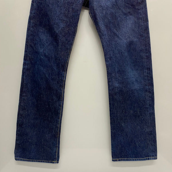 【曜日割引対象外】 リーバイス Levi's 90's S501XX 大戦モデル 復刻デニム 555 バレンシア USA製 濃紺   デニム ブルー W30 L36サイズ 201MB-854 VB