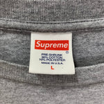 シュプリーム SUPREME New Shit Tee Tシャツ グレー Lサイズ 201MT-4040