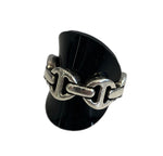 ホーセンブース HOORSENBUHS BRUTE CLASSIC TRI-LINK リング 23号 メンズジュエリー・アクセサリー 指輪・リング シルバー 101G-235