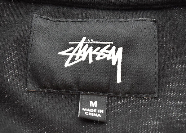 ステューシー STUSSY トラックジャケット サイドライン POLY TRACK JACKET 115400 ジャケット ブラック Mサイズ 103MT-2964