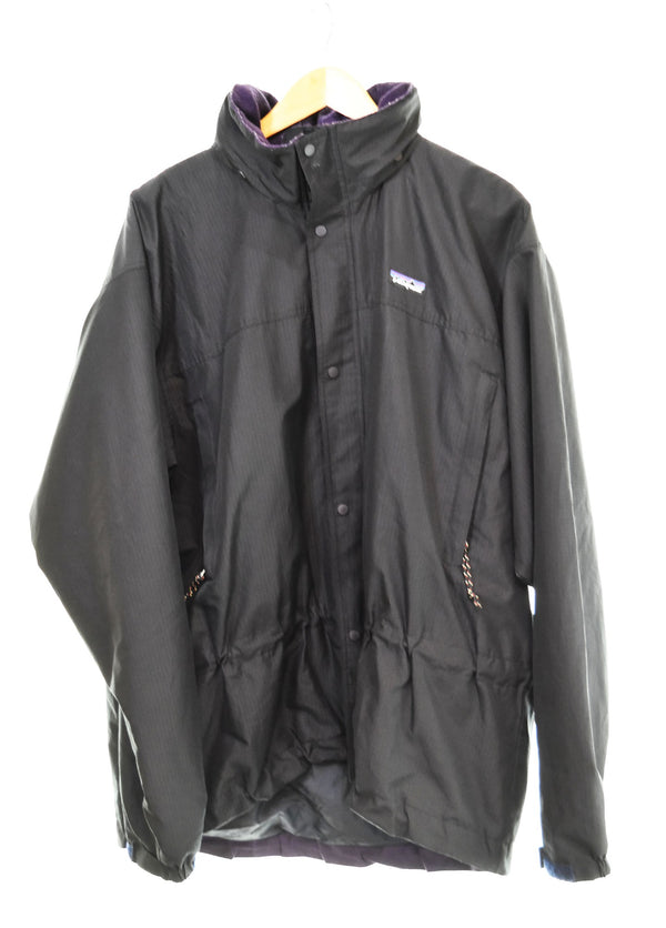 パタゴニア PATAGONIA 90s  Glade Runner Mountain Parka グレードランナー マウンテンパーカー ジャケット ブラック LLサイズ 103MT-2910