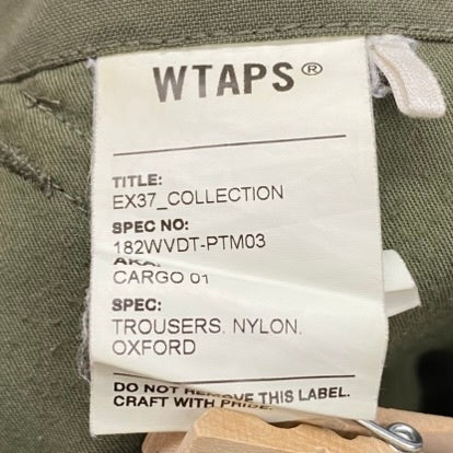 ダブルタップス W)taps CARGO 01 TROUSERS 182WVDT PTM03 カーゴパンツ グリーン 3サイズ 201MB-872