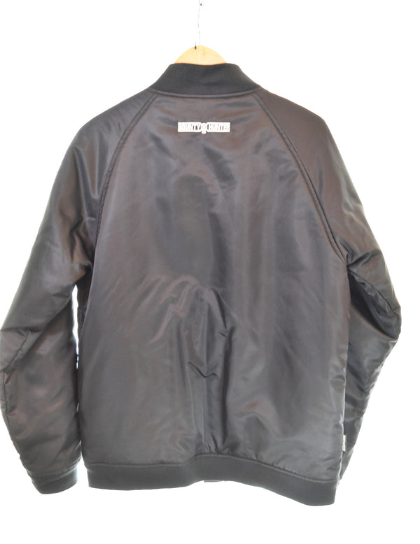 バウンティーハンター  BOUNTY HUNTER  FLIGHT JACKET 刺繍 フライトジャケット ブルゾン 81-3-3746-1044 ジャケット ブラック Lサイズ 103MT-3273