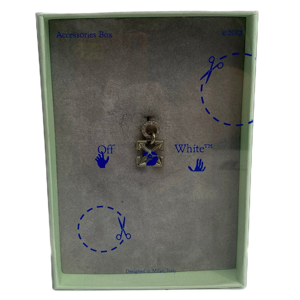 【中古】オフホワイト Off-White メンズジュエリー・アクセサリー ピアス シルバー 201goods-766