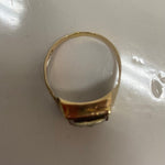 【曜日割引対象外】 【中古】ヴィンテージ vintage 19号 PD 10K リング メンズジュエリー・アクセサリー 指輪・リング ゴールド 201goods-808 VB