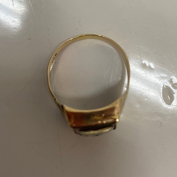 【曜日割引対象外】 【中古】ヴィンテージ vintage 19号 PD 10K リング メンズジュエリー・アクセサリー 指輪・リング ゴールド 201goods-808 VB