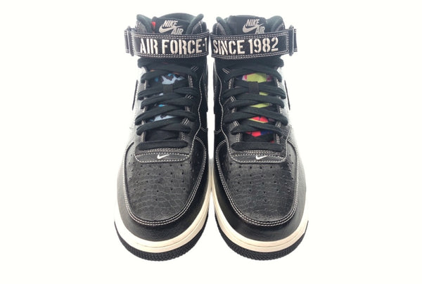 ナイキ NIKE 21年製 AIR FORCE 1 MID 07 LV8 Our Force 1 エア フォース ミッド アワー フォース 黒 DV1029-010 メンズ靴 スニーカー ブラック 27cm 104-shoes140