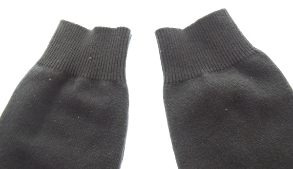 セリーヌ Céline Argyle アーガイル柄 Vネック ウール 長袖ニット セーター  ブラック SSサイズ 103MT-3435