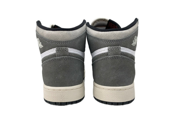 ナイキ NIKE 22年製 AIR JORDAN 1 RETRO HIGH OG GS エア ジョーダン レトロ ハイ AJ1 バスケ シューズ 白 灰 FD1437-051 レディース靴 スニーカー グレー 23cm 104S-945