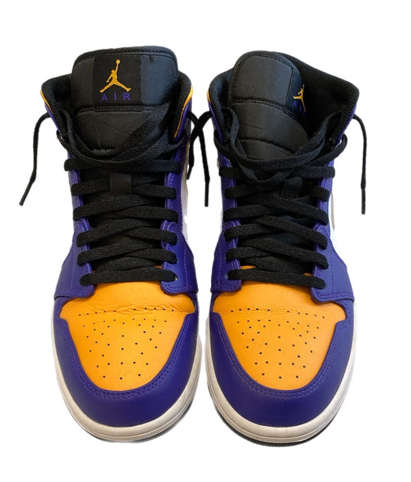 ジョーダン JORDAN Nike Air Jordan 1 Mid  Lakers ナイキ エアジョーダン1 ミッド レイカーズ DQ8426-517 メンズ靴 スニーカー ホワイト 28.5cm 101-shoes1788