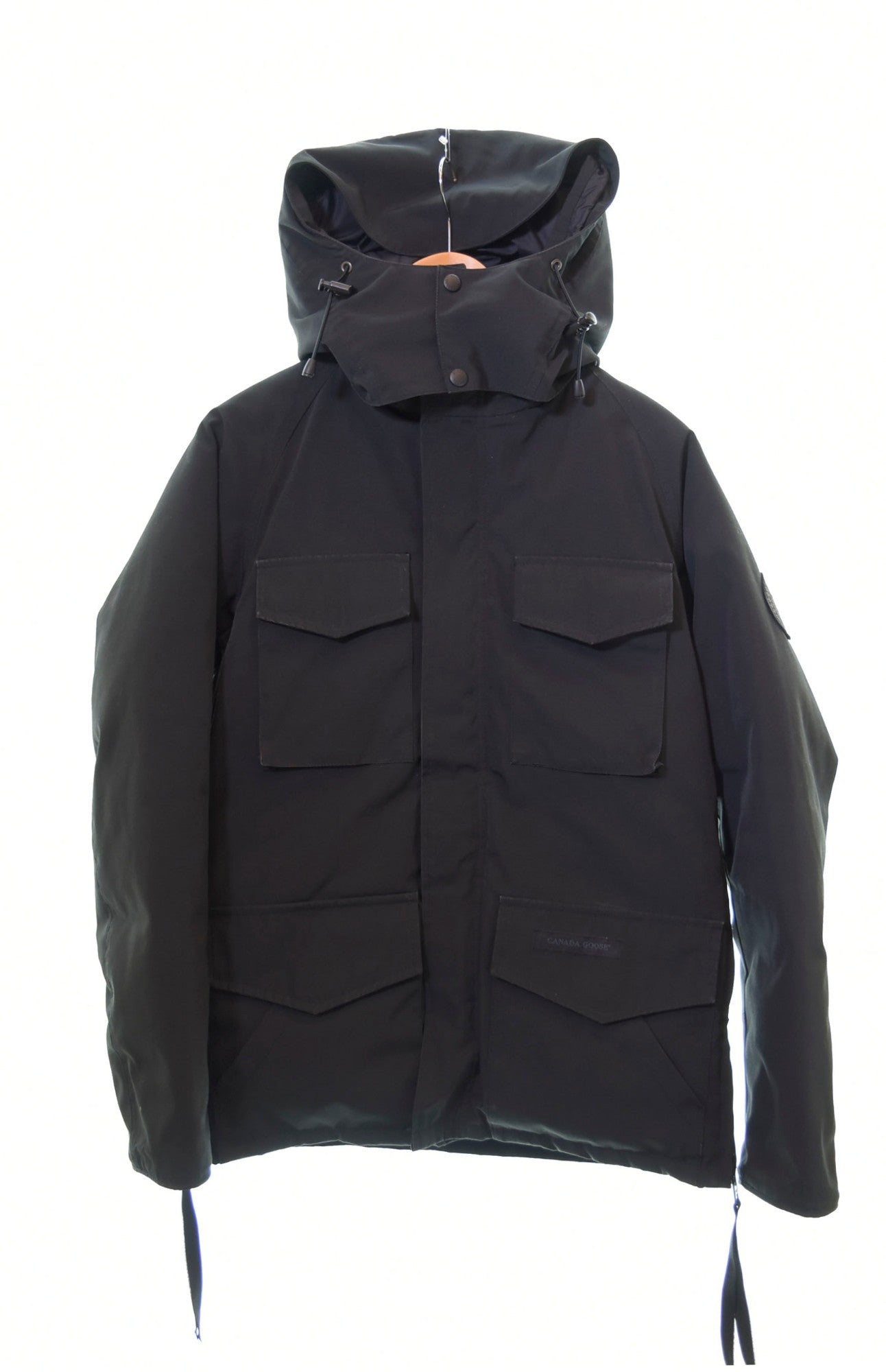 カナダグース CANADA GOOSE JASPER PARKA ジャスパー パーカー 黒 68F8490 ジャケット ブラック Sサイズ  103MT-762 | 古着通販のドンドンサガール