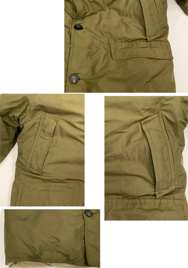 エディーバウアー Eddie Bauer 70's 70年代 黒タグ Northwind ノースウインド GOOSE DOWN グースダウン ダウンジャケット TALON ZIP VINTAGE ヴィンテージ ジャケット カーキ 101MT-5077