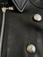 ラブレス LOVELESS ナポレオン レザージャケット 黒 62F17-601-09 ジャケット ブラック サイズ34 101LT-245