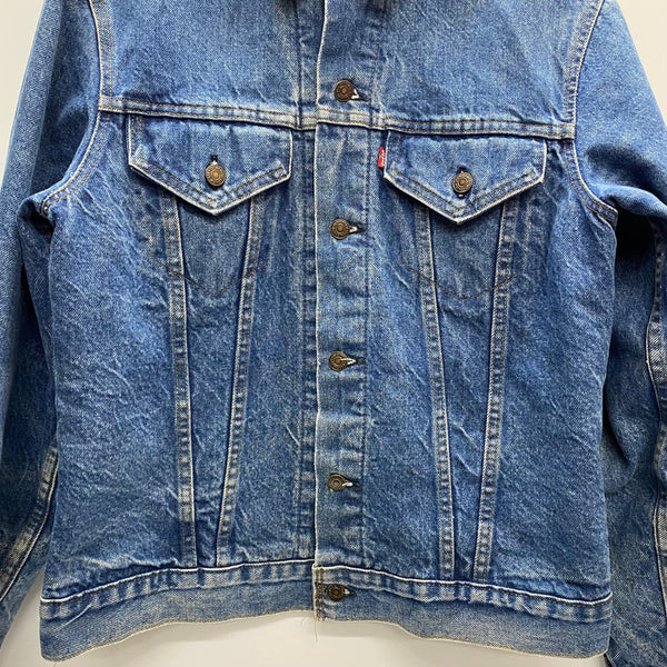 【曜日割引対象外】 リーバイス Levi's 70's 71205-0317 USA製 ブランケットライナー ジャケット ブルー 42Lサイズ 201MT-4465 VB