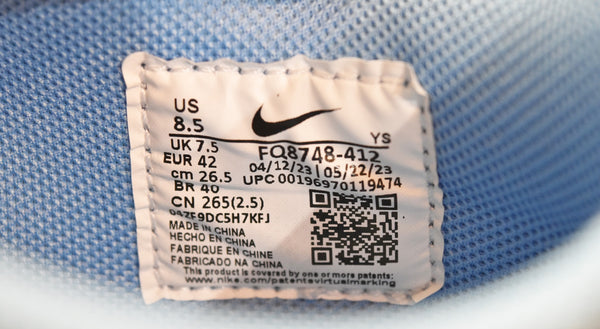 ナイキ NIKE terminator low University Blue ターミネーター ロー ユニバーシティブルー スニーカー FQ8748-412 メンズ靴 スニーカー ブルー 26.5cm 103S-1227