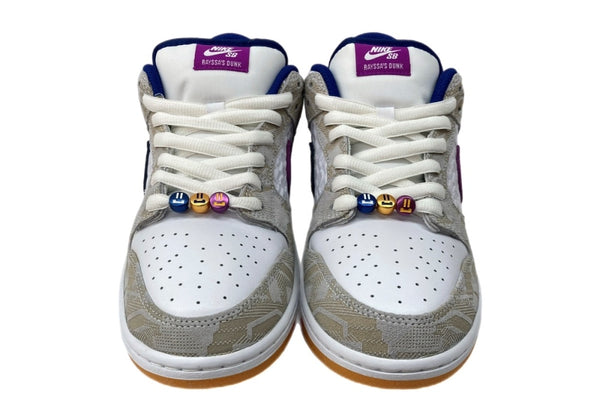 ナイキ NIKE 23年製 × RAYSSA LEAL ライッサ レアウ SB DUNK LOW PRM RL ダンク ロー ローカット シューズ 白 紫 FZ5251-001 メンズ靴 スニーカー ホワイト 29cm 104S-870