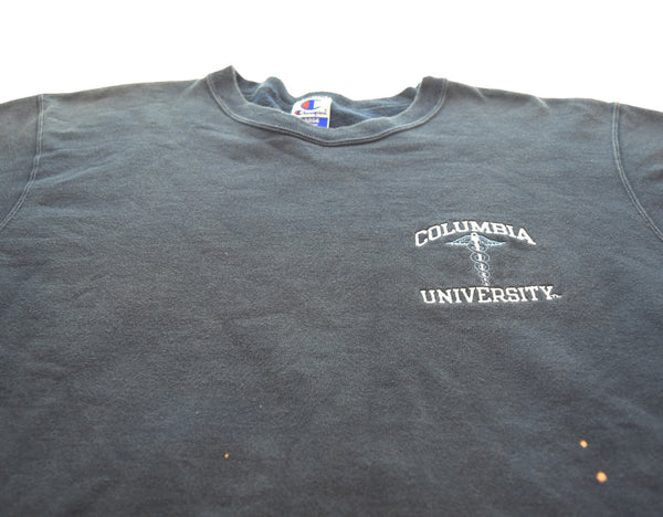 チャンピオン Champion 90s Columbia University Made in MEXICO 90's 青タグ コロンビア大学 メキシコ製 101241012020 スウェット ネイビー Lサイズ 103MT-3418