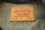 リーバイス Levi's 90s 90's 557XX 1962年 3rd モデル 復刻 LVC トラッカージャケット ビッグサイズ 米国製 濃紺 70557 0006 44 ジャケット ブルー 103MT-2111