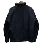 【曜日割引対象外】 コジマジーンズ KOJIMA GENES N-1 デッキジャケット KGR-503 ネイビー Lサイズ 201MT-3384 VB