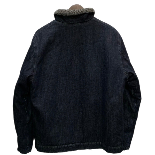 【曜日割引対象外】 コジマジーンズ KOJIMA GENES N-1 デッキジャケット KGR-503 ネイビー Lサイズ 201MT-3384 VB