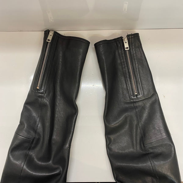 ディーゼル DIESEL l-korn-a Leather jacket with embossed Oval D ジャケット ブラック XLサイズ 201MT-3704