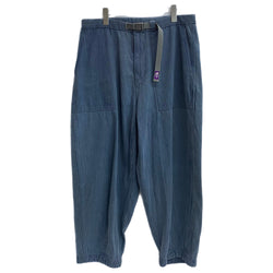 ノースフェイスパープルレーベル THE NORTH FACE Purple Label デニムフィールドワイドクロップドパンツ DENIM FIELD WIDE CROPPED PANTS  NT5104N デニム ブルー 34サイズ 201MB-976