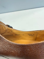 バーウィック Berwick ストレートチップ ダブルモンクストラップシューズ Vibramソール 5245 メンズ靴 ローファー ブラウン サイズ7 101sh-2249