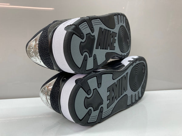 ナイキ NIKE 24年製 × NIGO ニゴー AIR FORCE 3 LOW SP エア フォース ロー AF3 クロコ シューズ 黒 HF7630-001 メンズ靴 スニーカー ブラック 27.5cm 104S-1021